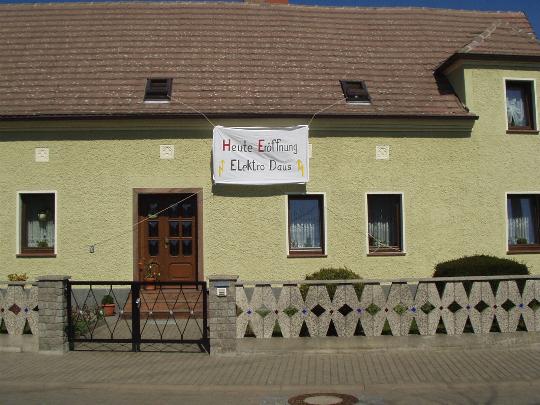 Geschäftseröffnung am 01.04.2005